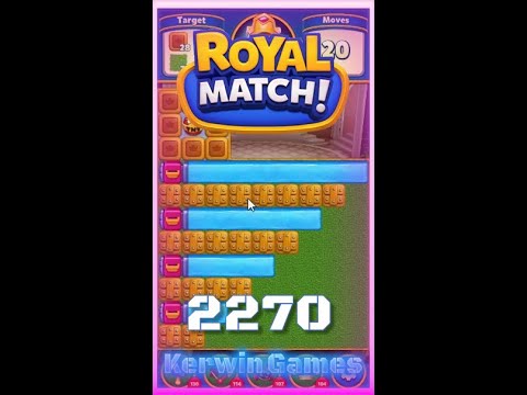 Royal Match Level 2270 - No Boosters Gameplay