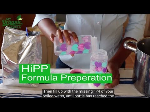 HiPP Formula Preparation - How to prepare HiPP formula for your baby