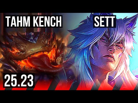 TAHM KENCH vs SETT (TOP) | 5/2/10 | EUW Master | 25.23