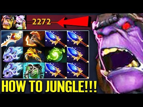 NEW WORLD RECORD 2272 GPM - How to Jungle Alchemist Insane Farm 11 Items 30 Min DOTA 2 WTF 2019