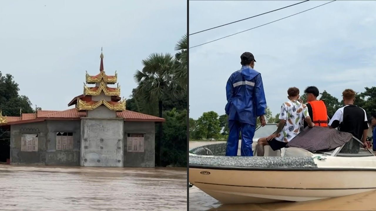 Passagem do tufão Yagi deixa ao menos 113 mortos em Mianmar | AFP