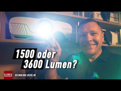 Wie hell muss ein Beamer sein?