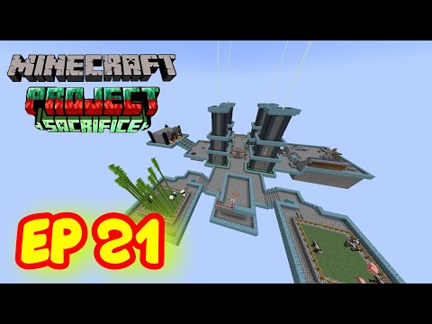 Sapphire Cake in Minecraft?! EPIC Sacrifice Mod Series