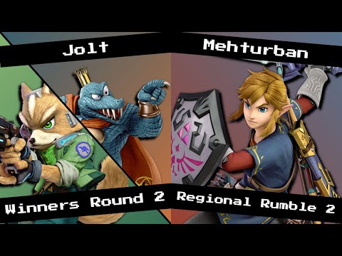 Winners Round 2 - Jolt (King K Rool/Fox) vs Mehturban (Link) Regional Rumble 2