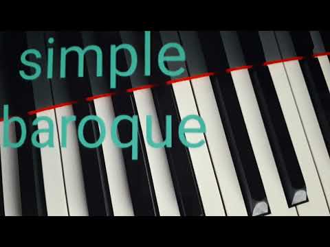 simple baroque #32 J.V.Rathgeber Aria dmoll