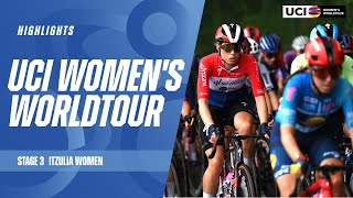 Велоспорт Stage 3 — Itzulia Women Highlights | 2024 UCI Women's WorldTour
