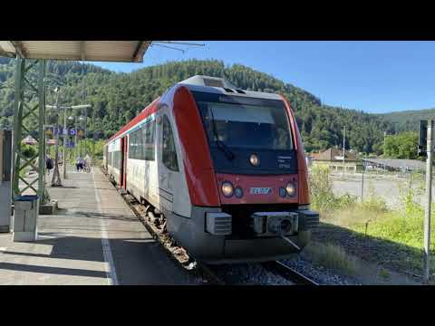 Im VIAS Odenwaldbahn Itino Br615 als RB82 von Frankfurt Hbf nach Eberbach mit Vmax. 140 km/h & SOUND