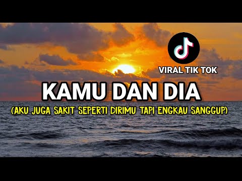 LIRIK LAGU || aku juga sakit seperti diriku (KAMU DAN DIA - ISMA SANE) tik tok cover agusriansyah