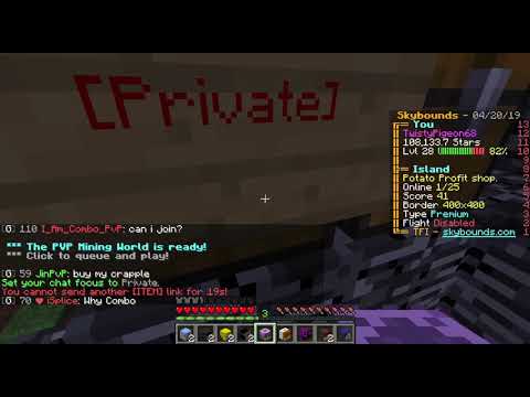 Minecraft Skybounds Opening Over 64 Transforming Skulls