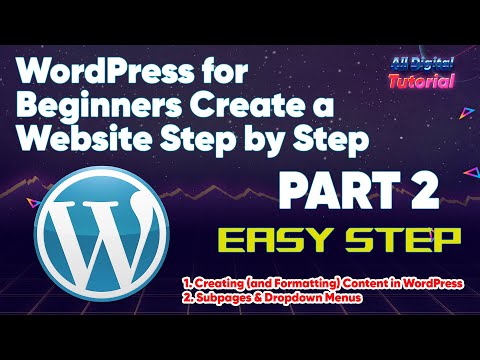 WordPress for Beginners Create a Website Step by Step Part 1