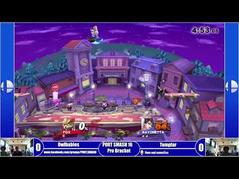 PORT SMASH 16 - Top 8 - Owlbbs (Bayo) Vs Templar (Fox)