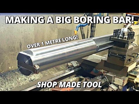 Making a BIG Boring Bar | Shop Made Tools