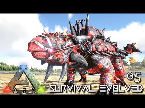 ARK: SURVIVAL EVOLVED - SUPER HOT CONFLAGRANT ANKYLO !!! | PUGNACIA DINOS EBENUS ASTRUM E05