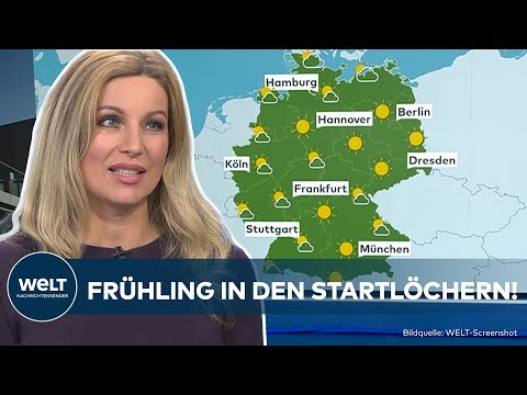 WETTER IN DEUTSCHLAND: Der Frühling in den Startlöchern - Hier springt die Temperatur auf 20 Grad!