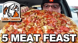 🍕 5 Meat Feast from Little Caesars 🍕