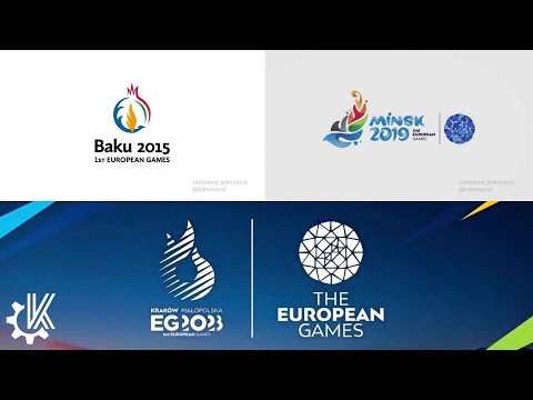European Games Intro Evolution (2015 - 2023)