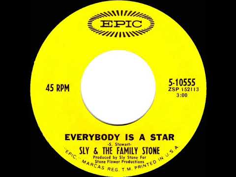 1970 HITS ARCHIVE: Everybody Is A Star - Sly & The Family Stone (mono 45)