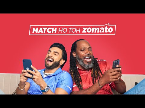 Ab Indiaaa-India ka time hai! | Ranveer Singh | Chris Gayle | Zomato | Cricket World Cup 2023 š®š³