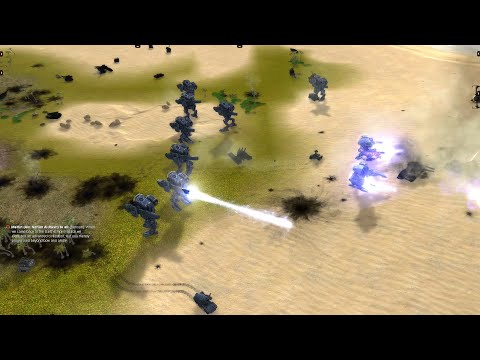 UEF vs Nomads - AI vs AI Battle - Supreme Commander Forged Alliance