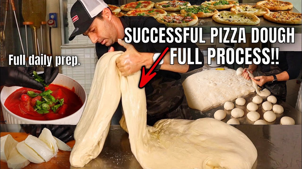 Neapolitan Pizza Dough Most Successful | Full Process Vito Iacopelli