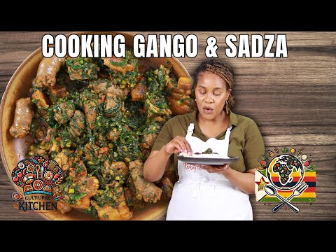 CULTURAL KITCHEN: Cooking Gango & Sadza | A Taste of Zimbabwean Cooking