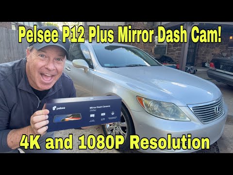 Die ERSTAUNLICHE Pelsee P12 Plus Spiegel-Dashcam. Jede Menge Funktionen für sehr wenig Geld!
