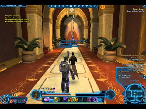 Star Wars The Old Republic Jedi Consular Class Mission Coruscant Finale "Ancient Secrets"