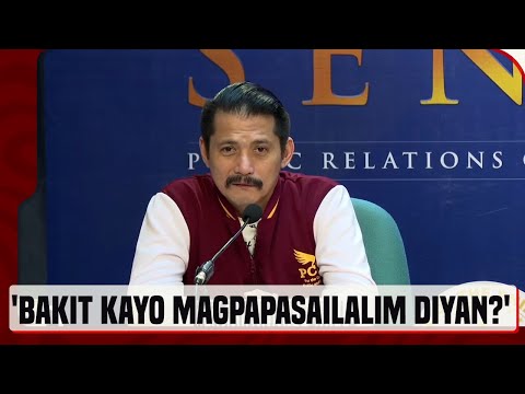 Sen. Padilla sa umano'y pakikipag-ugnayan ng ICC sa ilang PNP officials ukol sa drug war probe