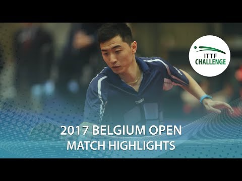 2017 Belgium Open Highlights: Zhao Tianming vs Nicolas Degros (Qual)