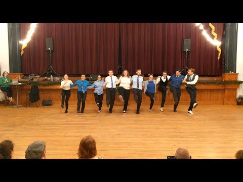Student Lindy Hop Performance at the Red Hot Holiday Ball 2017