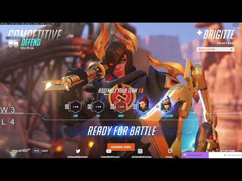 THIS IS WHAT 3000+ HOURS OF BRIGITTE LOOKS LIKE - VIOLET BRIGITTE OVERWATCH 2 SEASON 5 GAMEPLAY