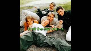 Westlife - Until The End Of Time Lyric