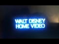 Walt Disney Home Video 1995 Smaller Blue Text Variant