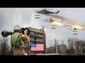 seconds of Iran's sophisticated helicopter being blown up in the air by an American Titan AA missile