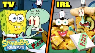 SpongeBob Delivers Pizza IRL! 🍕 | Pizza Delivery Recreation