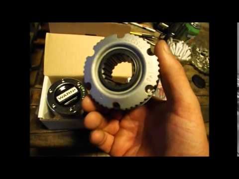 WARN Manual Locking Hub Kit What Comes With The New Kit