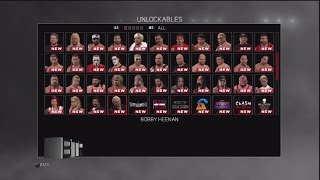 WWE 2K17 ALL UNLOCKABLES PS3/360 VERSION