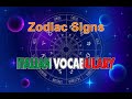Zodiac Signs In Italian