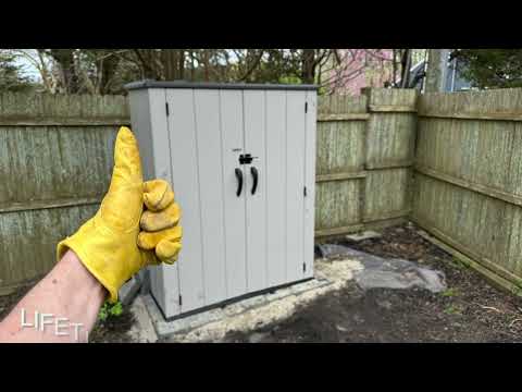 Vertical Outdoor Storage Box