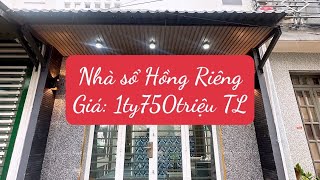 1ty750triệu có ngay căn nhà 1Trệt 1lầu 2phòng ngũ 2tolet/ sổ Hồng riêng