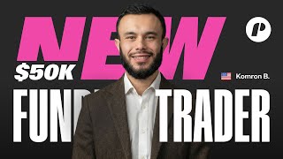 Uber Driver Turned $50K Funded TESLA Trader! | Komron’s Journey