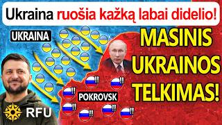 Elitiniai Ukrainos šturmo daliniai mobilizuojasi prie Pokrovsko ir ruošiasi