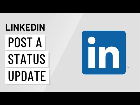 Posting a Status Update on LinkedIn