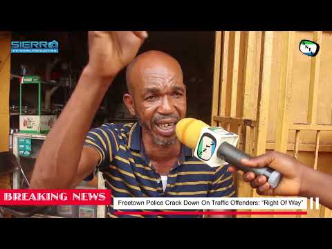 Talk To The Camera - Samba Gutter (Pademba Road) Flooding - Sierra Leone