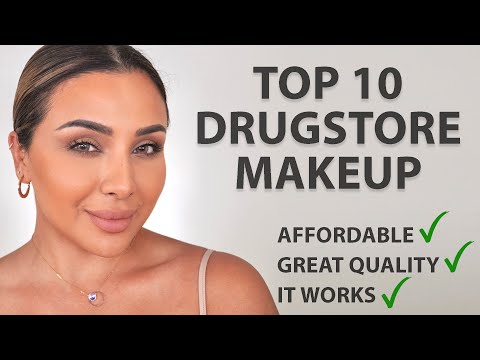 TOP 10 DRUGSTORE MAKEUP PRODUCTS 2022 | NINA UBHI