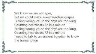 Cibo Matto - Working for Vacation Lyrics