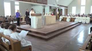 preview picture of video 'St Bonaventure Church Dedication, Jan. 26, 2014'