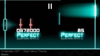 [Dynamix 자작채보] Toby Fox - Start Menu Theme (Undertale OST) [Casual]