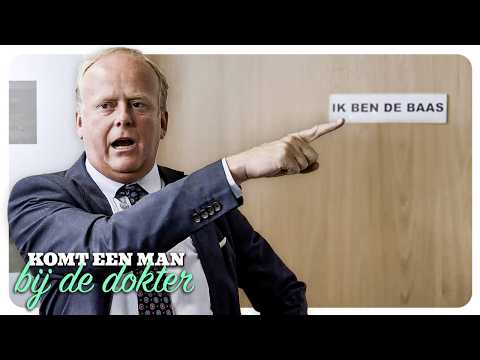 'Ik ben de baas!' | Komt een man bij de dokter