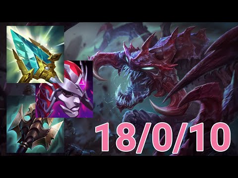 Cho'Gath Jungle VS Gwen | Patch 12.22